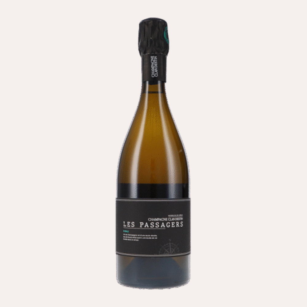 Clandestin Les Passagers Fiole 23  Blanc de Blancs 2023